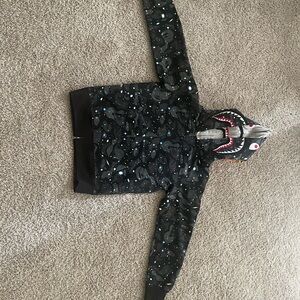 Bape Black Shark Camo Zip WGM Hoodie